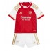 Arsenal Babykleding Thuisshirt Kinderen 2023-24 Korte Mouwen (+ korte broeken)